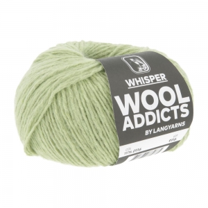 WoolAddicts by Lang Yarns Whisper - Pelote de 50 gr - Coloris 0116 Pistachio