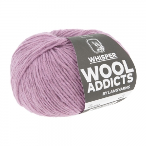 WoolAddicts by Lang Yarns Whisper - Pelote de 50 gr - Coloris 0145 Bougainvillea