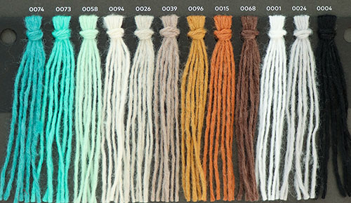 Nuancier WoolAddicts by Lang Yarns Whisper 2