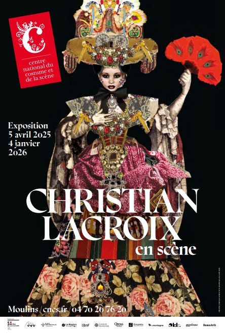 Exposition Lacroix en scène du 05 avril 2025 au 04 janvier 2026 au Centre national du costume de scène à Moulins